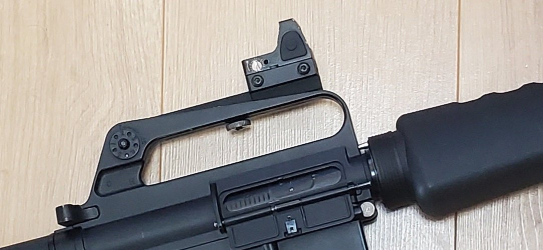 Airsoft Carry Handle Optic mount for Red Dots